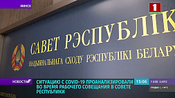 Ситуацию с коронавирусом в Беларуси обсудили на совещании в Совете Республики