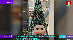 В Канаде появилась говорящая рождественская елка, а в Лондоне - полицейская