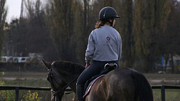 В парке "Нарочанский" проходят конные прогулки