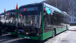 15 электробусов переданы Шкловскому району