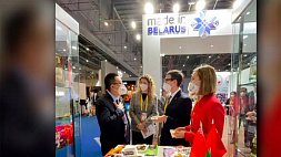 Открылся белорусский павильон на Китайской международной выставке импорта