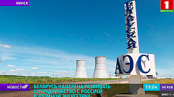 Беларусь намерена развивать сотрудничество с Россией в атомной энергетике