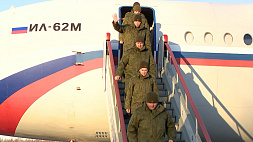 Белорусские военные медики вернулись на родину