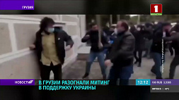 В Грузии разогнали митинг в поддержку Украины