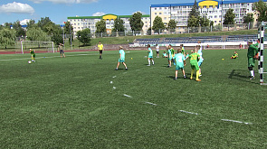 В Гродно проходит областной этап соревнований "Кожаный мяч" 