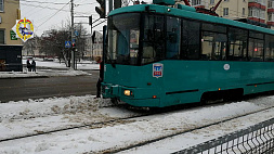 В Минске произошло ДТП с участием трамвая
