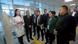 Делегация из Узбекистана посещает медицинские учреждения Минской области 
