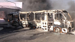 В Рио-де-Жанейро преступная группировка сожгла 35 автобусов 