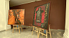 В Национальном художественном выставка дипломников Глебовки - зал постоянной экспозиции стал ярко-красным