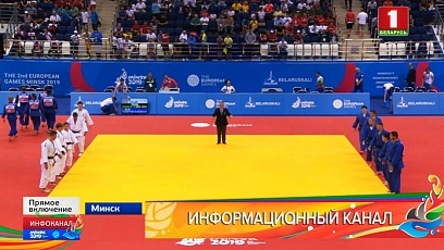Judo team of Belarus defeates Hungary and makes it to quarterfinals