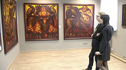 В галерее Леонида Щемелева открылась выставка-посвящение народному художнику Беларуси - в этом году ему исполнилось бы 100