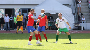 Звезды белорусского футбола рассчитывают на ответный матч с командой России