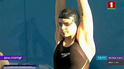 На чемпионате Беларуси Анастасия Шкурдай в финальном заплыве заняла первое место 
