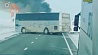 Названа возможная причина пожара в сгоревшем вчера в Актюбинской области автобусе