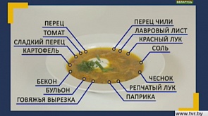 Грибной суп с лапшой и венгерский суп с говядиной