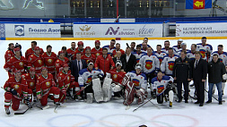 Хоккейная команда Президента одержала пятую победу в играх любительского турнира