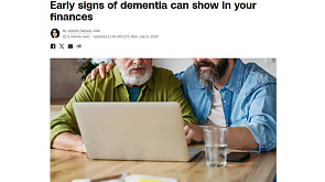 Финансовые трудности могут быть ранним признаком деменции - исследование