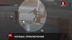 600 рублей и уголовная статья - ночные приключения жителя Бобруйска запечатлели камеры наблюдения