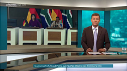 Немецкий телеканал прервал пресс-конференцию Бербок речью В. Путина