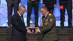 Президент Турции наградил спасателей Беларуси за помощь в ликвидации последствий землетрясения