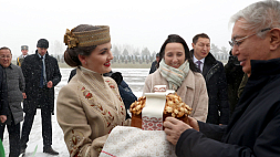 Президент Казахстана прибыл с визитом в Беларусь