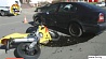 Авария с участием мотоциклиста произошла в Заславле