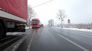 На венгерских КПП образовались очереди из украинских грузовиков