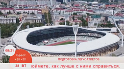Спортсмены готовятся к чемпионату Беларуси по легкой атлетике
