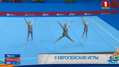Katsiaryna Halkina wins bronze in rhythmic gymnastics individual multiple competition