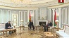 Президент встретился с послом Армении по случаю завершения его дипмиссии в Беларуси