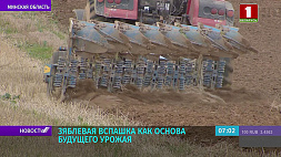 В Минской области вспахано около 40 % площадей, продолжается уборка кукурузы на зерно