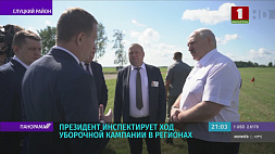 "Все должно быть свое" - Лукашенко в Слуцком районе ознакомился с ходом уборочной и посетил ферму