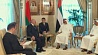 Президент Беларуси провел переговоры  с наследным принцем Абу-Даби