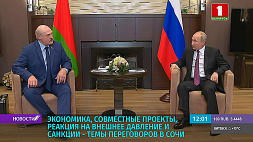 Встреча Александра Лукашенко и Владимира Путина длилась более пяти часов