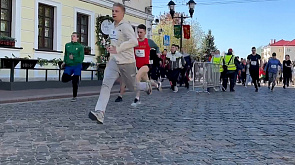 700 спортсменов-любителей собрал "Забег мира" в Гродно 