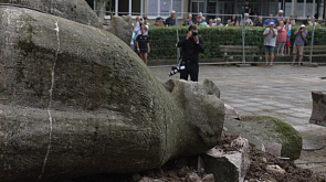 В Польше разрушен очередной воинский монумент