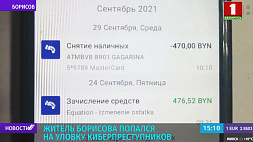 Житель Борисова попался на уловку киберпреступников и лишился около 18 тыс. рублей