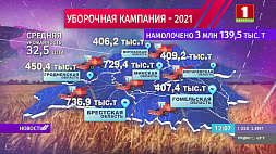 Белорусские аграрии преодолели рубеж в 3 млн тонн зерна