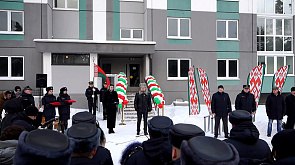 В Борисове сдали многоэтажный дом для сотрудников милиции