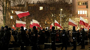 В Варшаве прошла акция протеста против смены руководства в государственных СМИ