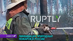 В России продолжается ликвидация природных пожаров
