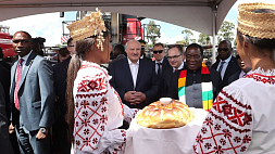 Лукашенко подарил президенту Зимбабве трактор, а получил в подарок льва