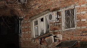 В Ростове-на-Дону обрушилась стена пятиэтажного дома, есть вероятность обрушения первого подъезда