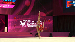 Белоруска Алина Горносько выиграла 5 медалей турнира по художественной гимнастике в Пекине