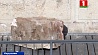 Огромный камень весом в 100 килограммов выпал из Стены Плача в Иерусалиме