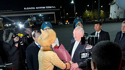 Президента Беларуси встретили в Астане