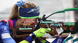 Динара Алимбекова-Смольская заняла 3-е место в пасьюте этапа Кубка Содружества по биатлону
