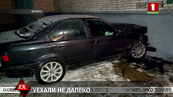 В Чечерске пьяная поездка на чужом авто закончилась аварией 
