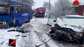 Один человек погиб, второй получил травмы в результате аварии в Свислочском районе