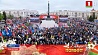 9 Мая центром праздничных торжеств стала площадь Победы в Минске 
